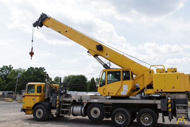 All-terrain Truck Crane for heavy lifting. 