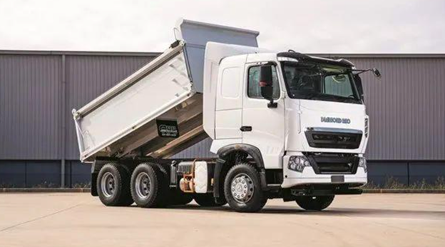 A Chinese Dump Truck that exported to Australia