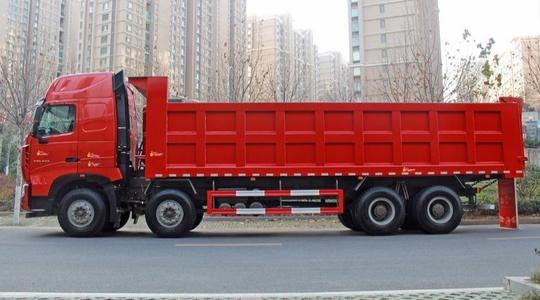 A dump truck that made in China