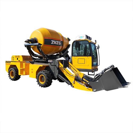 Self-loading Concrete Mixer