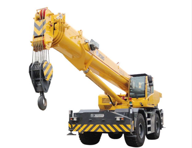 Rough Terrain Crane at Camamach