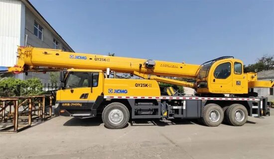 XMCG Truck Mounted Crane QY25K models