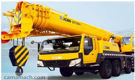 100-ton Truck Crane QY100 for sale by XCMG