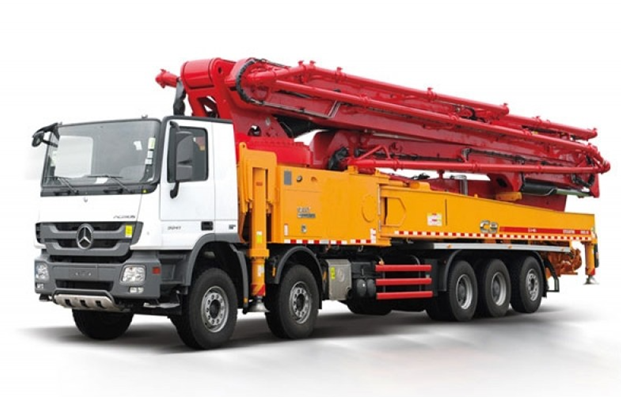 63m Truck-Mounted Concrete Pump by SANY