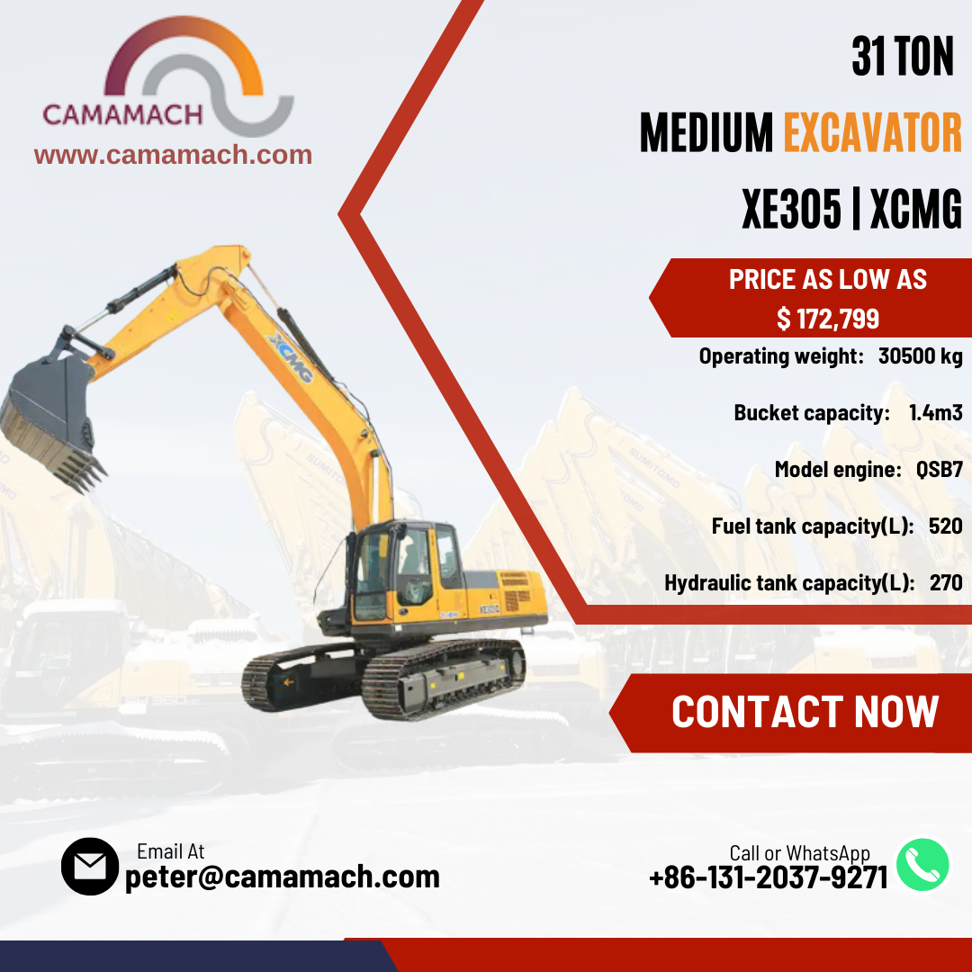 31 Ton Excavator from Camamach 