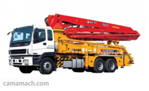 An Image of the XCMG 28-Ton Concrete Pump (model HB37) listed for sale at Camamach