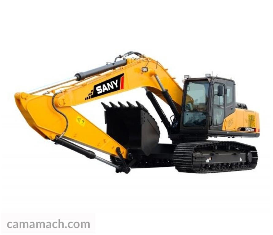 A 25-ton yellow Medium Crawler Excavator model SY235C by SANY listed for Sale by Camamach